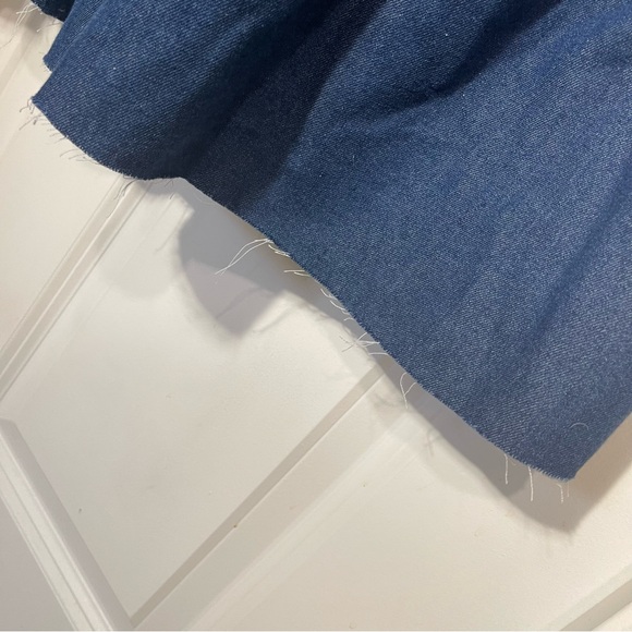 Denim Strapless Romper 8 Super cute! - Picture 5 of 7